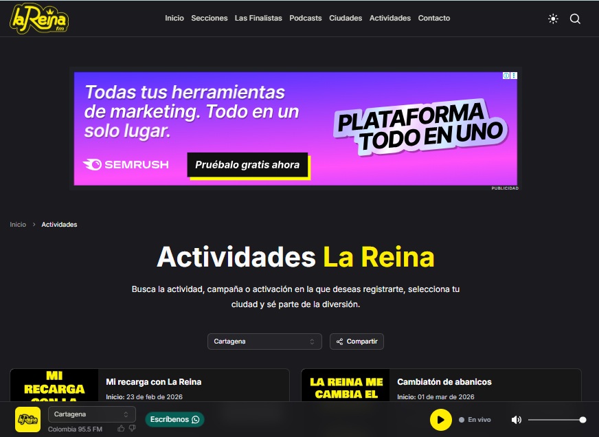 ejemplo web banner 970x250 la reina